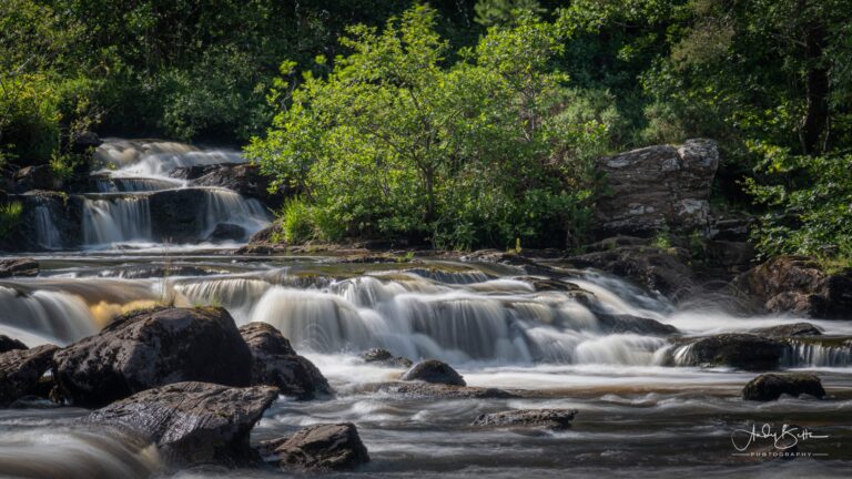 Photography of the Falls of Dochart