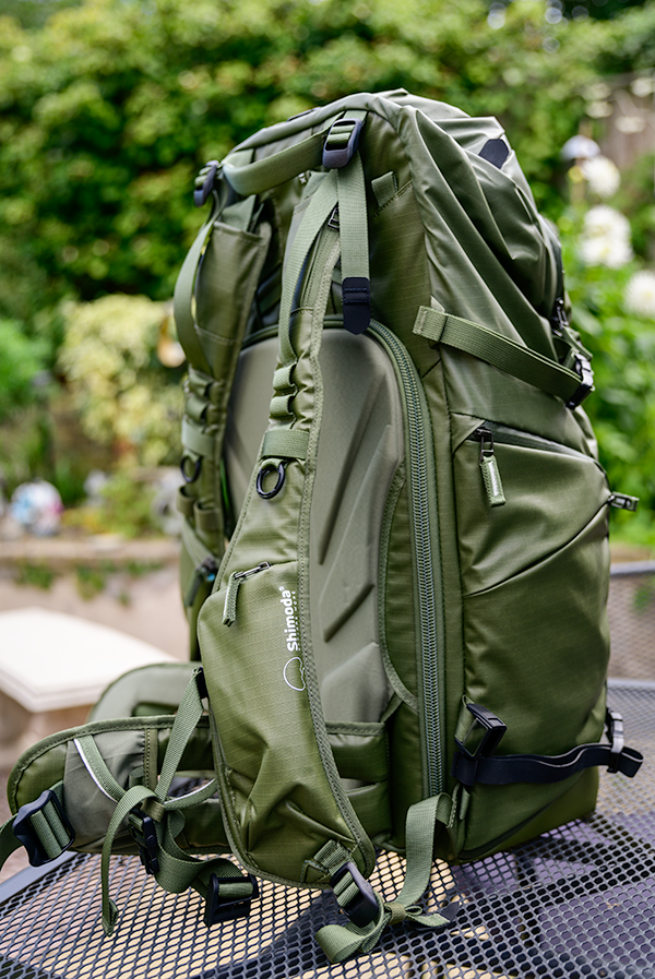 Back / Side view of the Shimoda Action X50