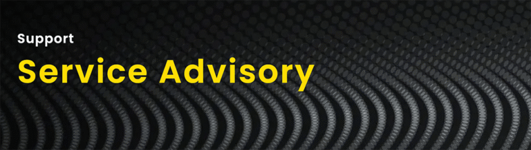 Z8 Service Advisories – It’s going back